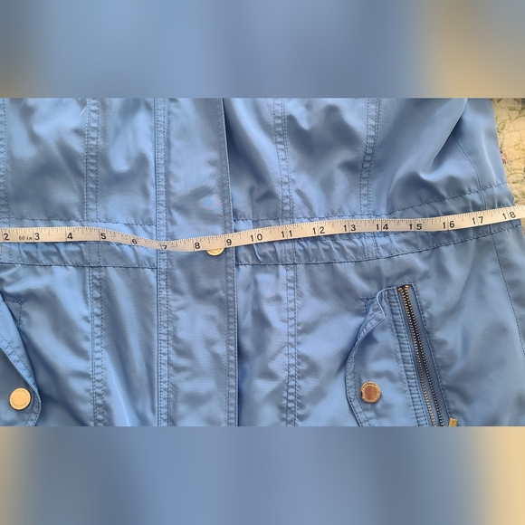 Michael Kors Sky Blue Utility Jacket - Picture 2 of 8